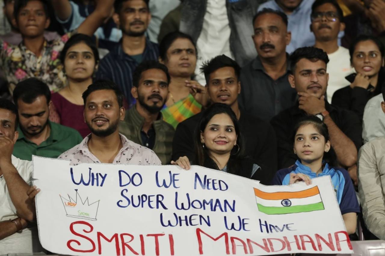 Sunday's match in Navi Mumbai brought in what was likely a record crowd for a bilateral women's match in India&nbsp;&nbsp;&bull;&nbsp;&nbsp;BCCI