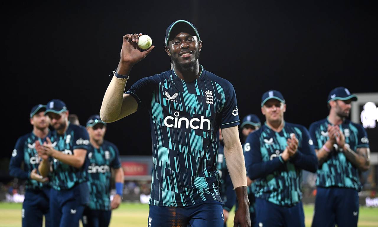 Jofra Archer claimed his maiden five-wicket haul in ODIs, South Africa vs England, 3rd ODI, Kimberley, February 1, 2023