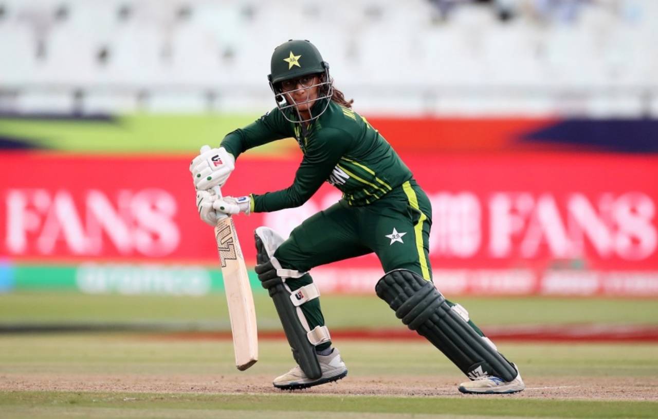 Muneeba Ali steers one behind square, Pakistan vs Ireland, Women's T20 World Cup, Cape Town, February 15, 2023