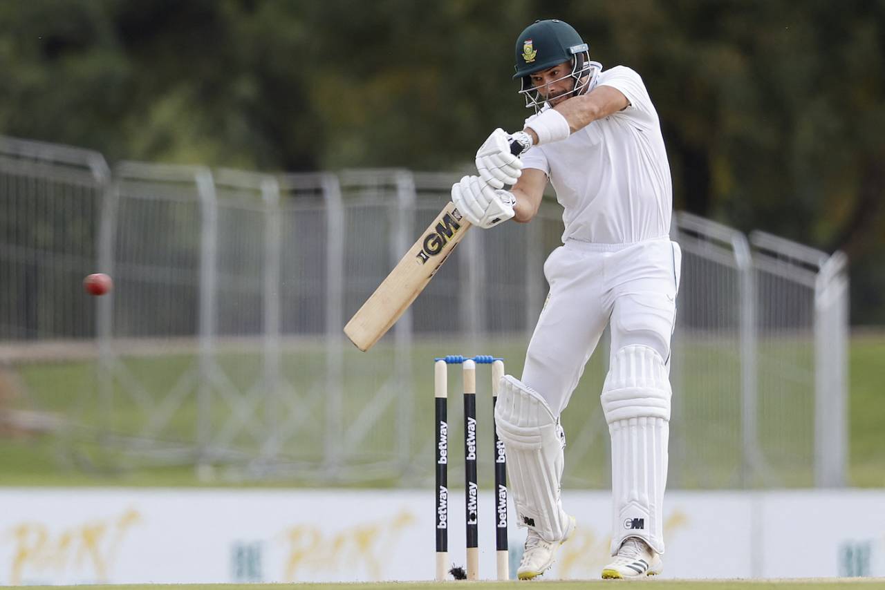 Aiden Markram slaps the ball off the back foot, South Africa vs West Indies, 1st Test, Centurion, 1st day, February 28, 2023
