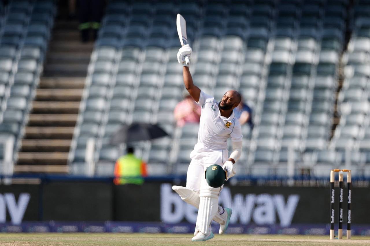Temba Bavuma scored his second Test century, South Africa vs West Indies, 2nd Test, Johannesburg, 3rd day, March 10, 2023