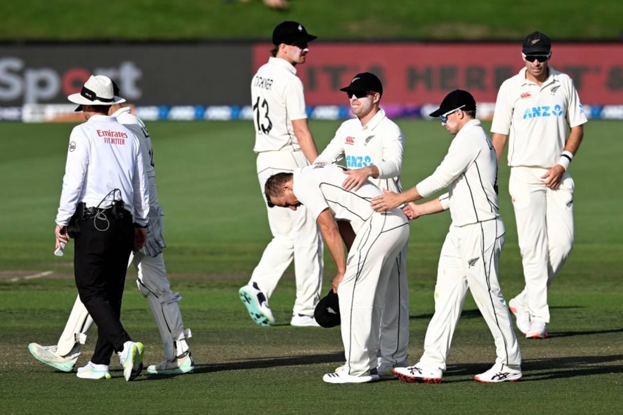 Neil Wagner hurt his back while bowling, New Zealand vs Sri Lanka, 1st Test, Christchurch, 3rd day, March 11, 2023