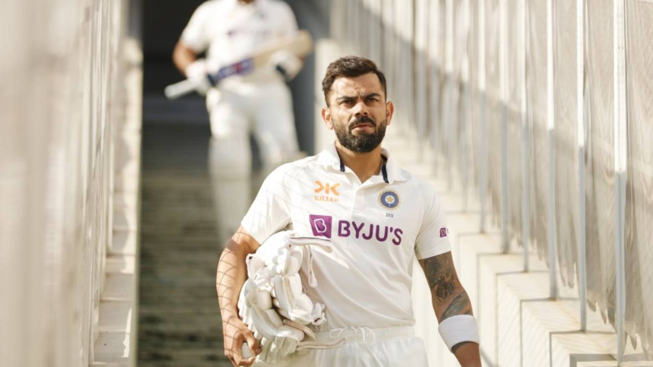 Virat Kohli: "I'm just happy that it happened at the right time before the World Test Championship finals. I'll definitely be going there very relaxed and a very excited man"