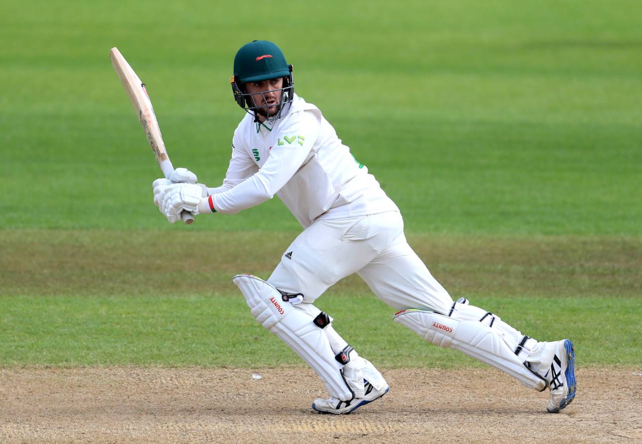 Lewis Hill's century underpinned Leicestershire's first innings&nbsp;&nbsp;&bull;&nbsp;&nbsp;Getty Images