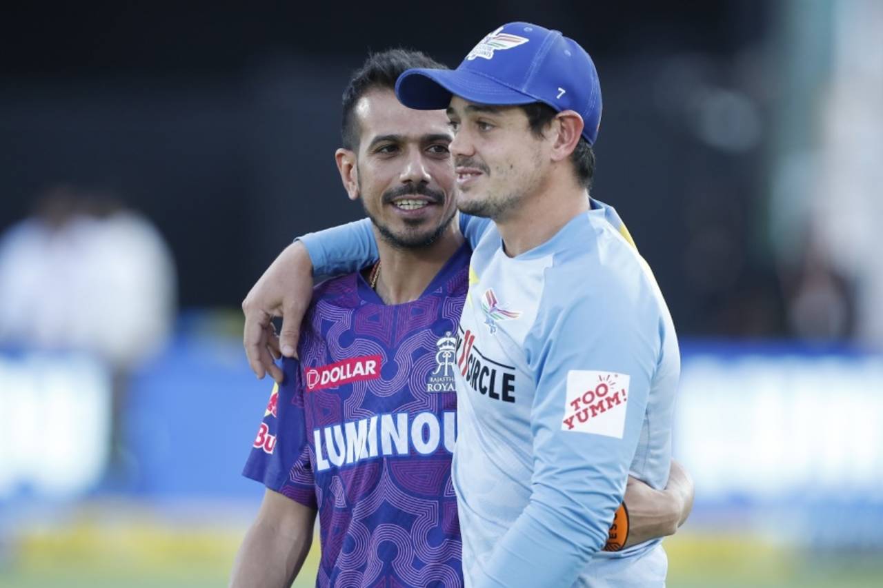 Quinton de Kock - "I'm not quite used to being on the side for so long but it's all good as the team's doing really well"&nbsp;&nbsp;&bull;&nbsp;&nbsp;BCCI