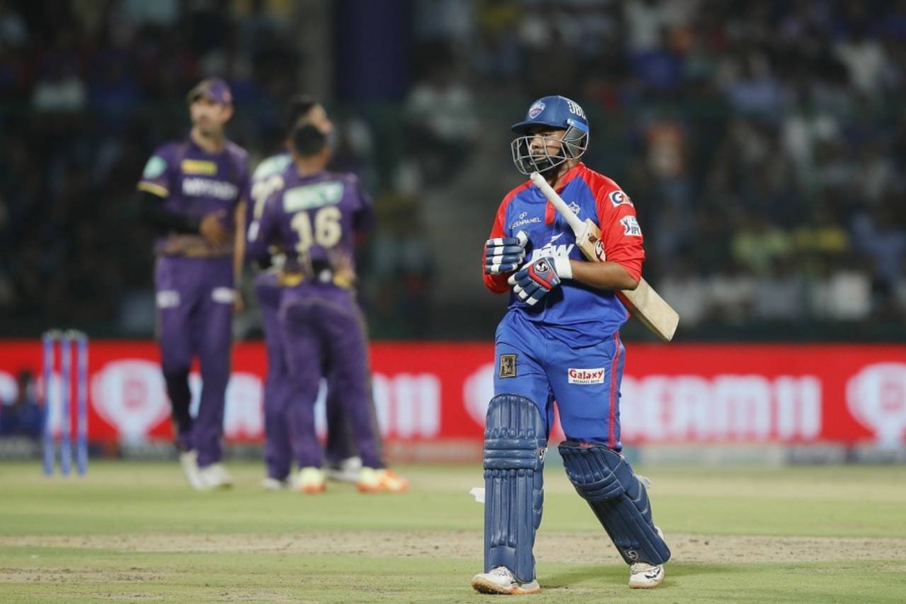 Prithvi Shaw was dropped for Delhi Capitals' last game after a string of low scores&nbsp;&nbsp;&bull;&nbsp;&nbsp;BCCI
