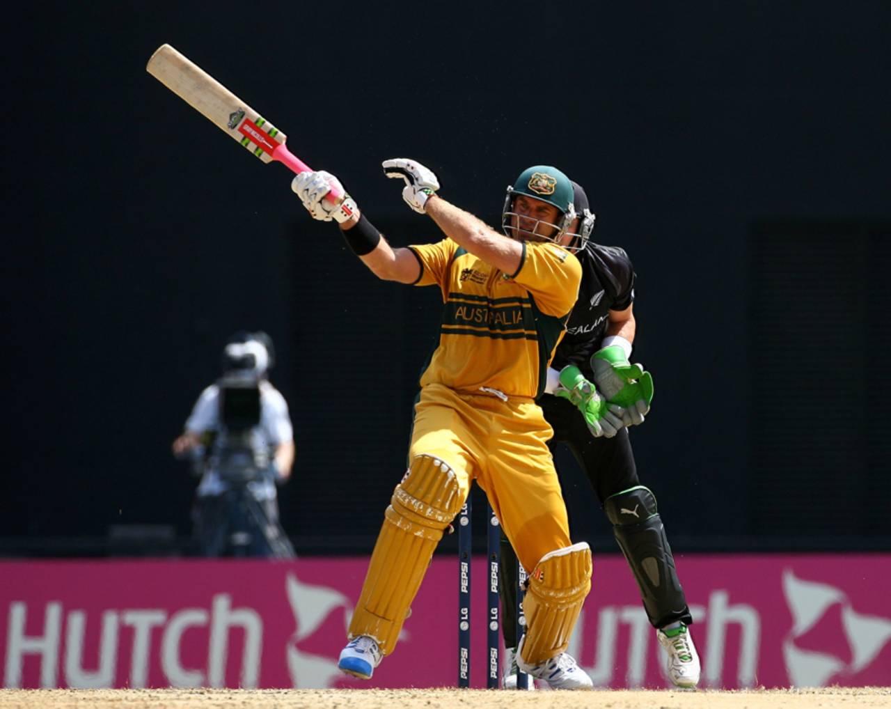 Matthew Hayden's century was the 100th hundred in World Cups and it set up a crushing win&nbsp;&nbsp;&bull;&nbsp;&nbsp;Shaun Botterill/Getty Images