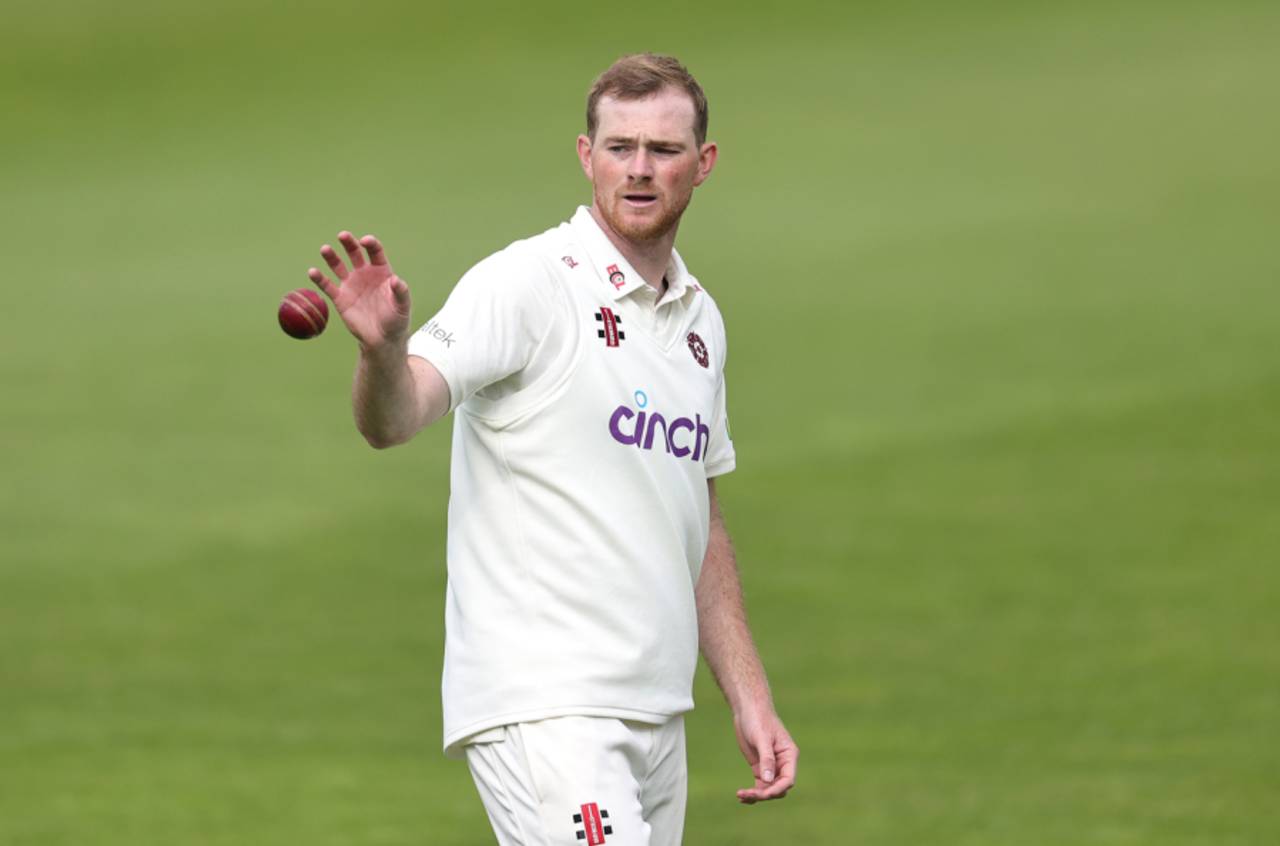 Tom Taylor is back in the Northants side, Northants vs Nottinghamshire, Northampton, County Championship, 2nd day, May 12, 2023