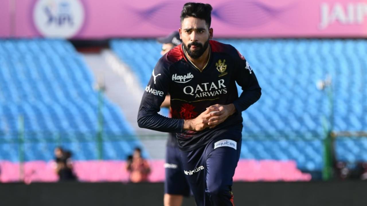 Mohammed Siraj has been effective for RCB in the powerplay