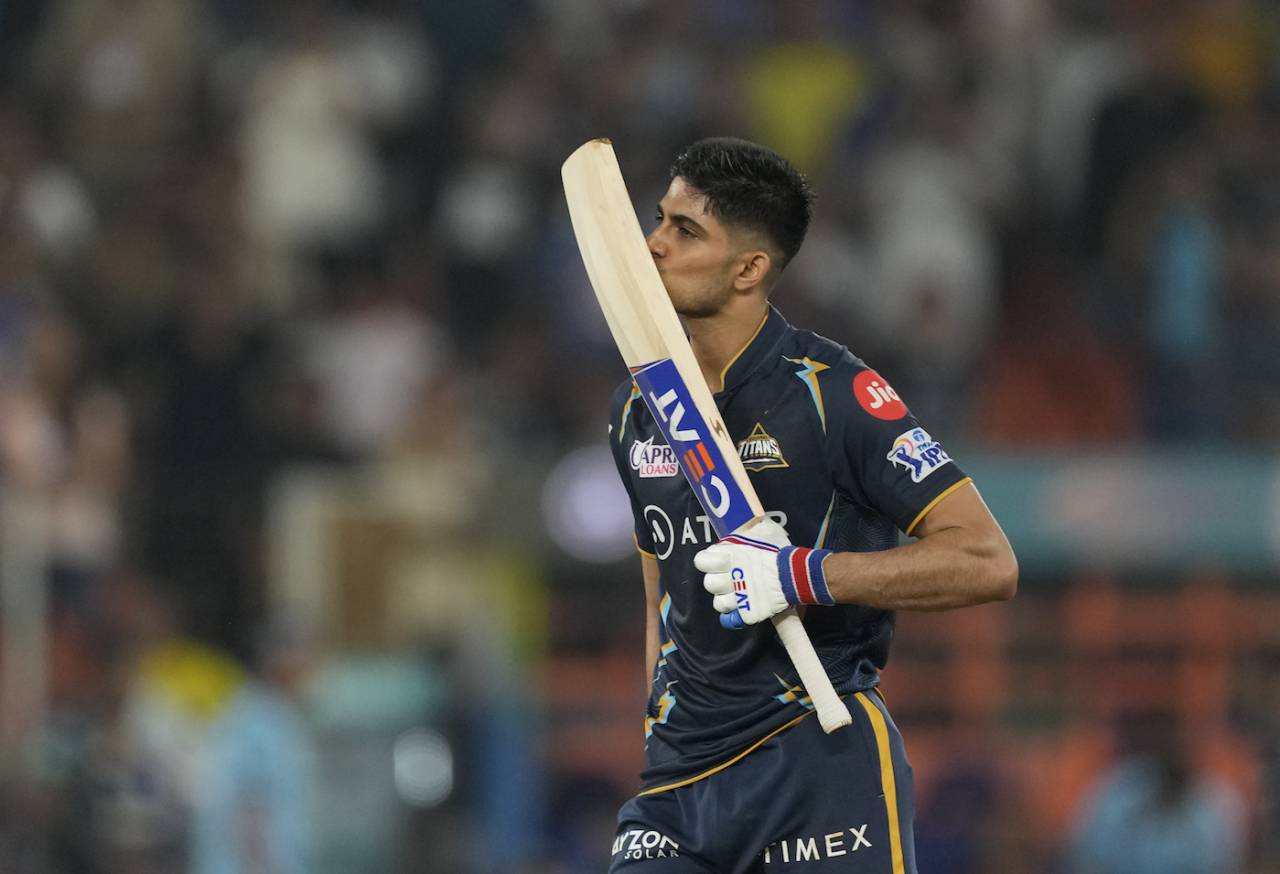 Shubman Gill scored his third century of the season, Gujarat Titans vs Mumbai Indians, IPL 2023 Qualifier 2, Ahmedabad, May 26, 2023