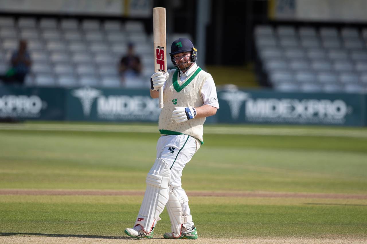 Paul Stirling made a century, Essex vs Ireland, Tour match, Chelmsford, 2nd day, May 27, 2023