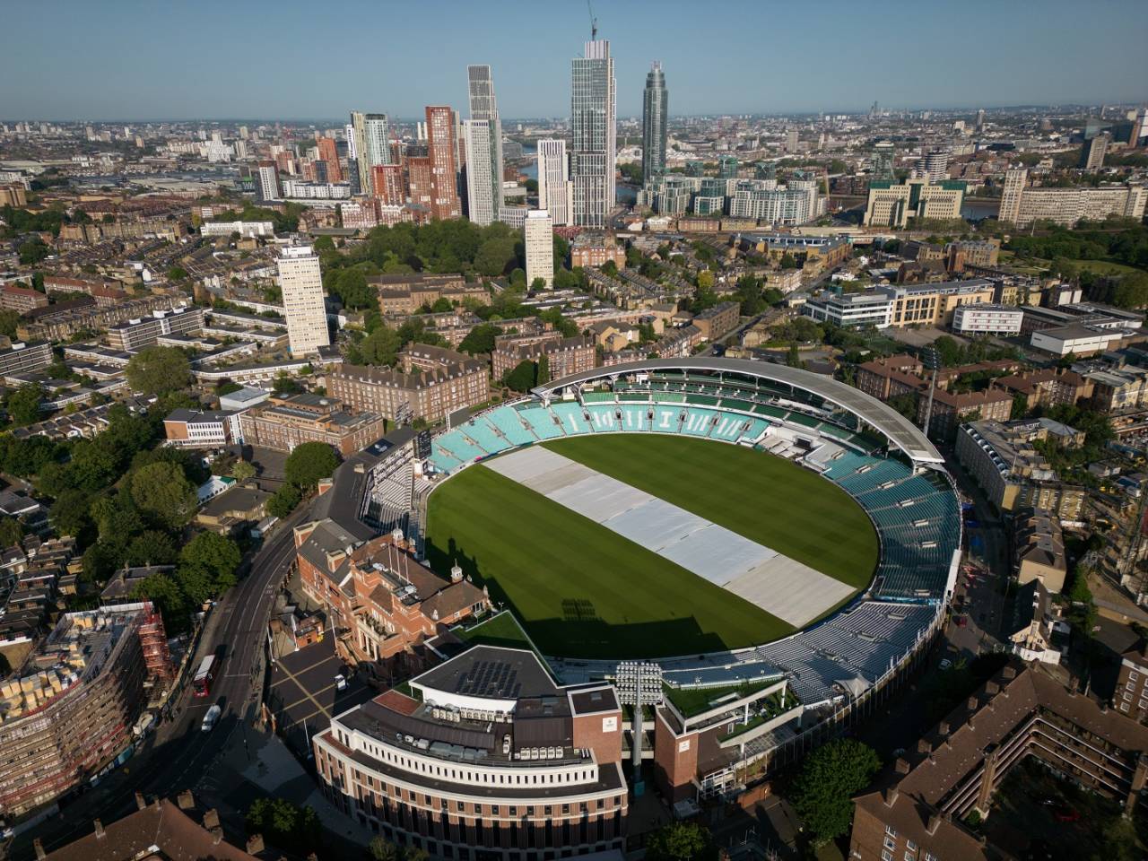 Security has been increased for the WTC final at The Oval&nbsp;&nbsp;&bull;&nbsp;&nbsp;Getty Images