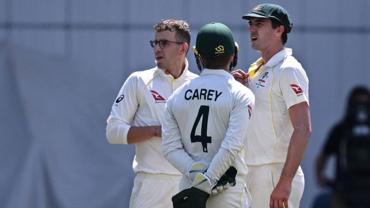 Todd Murphy had a limited role in the third Test