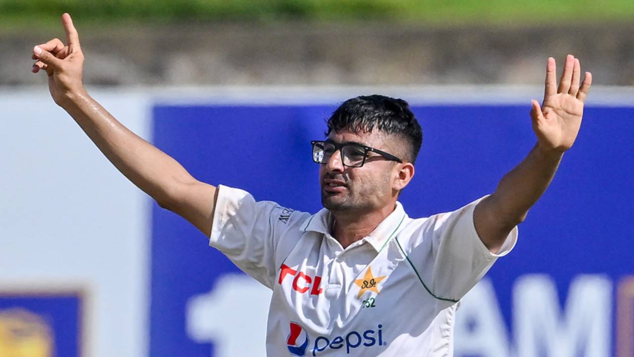 Abrar Ahmed picked four wickets to dismantle Sri Lanka