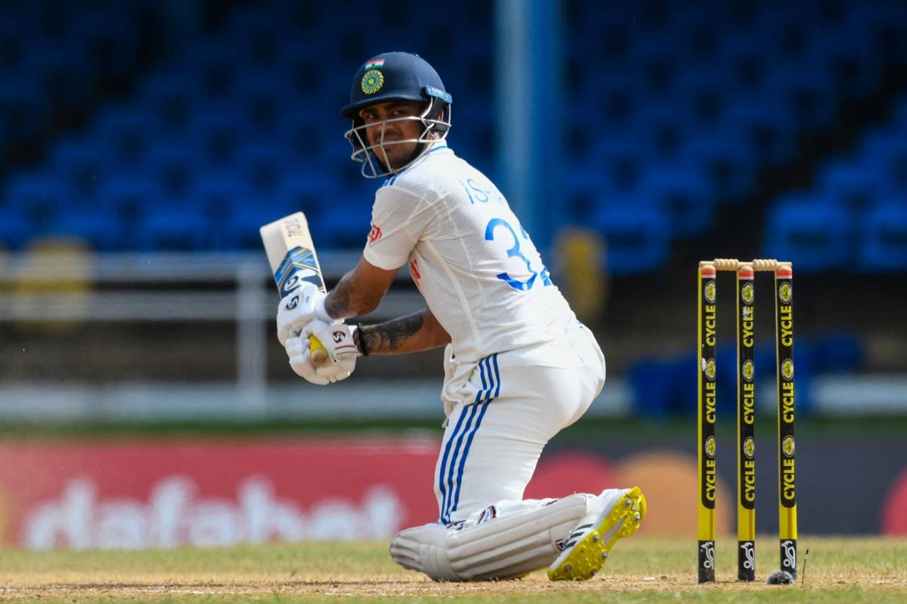 Ishan Kishan hit a quickfire fifty, West Indies vs India, 2nd Test, Port-of-Spain, 4th day, July 23, 2023