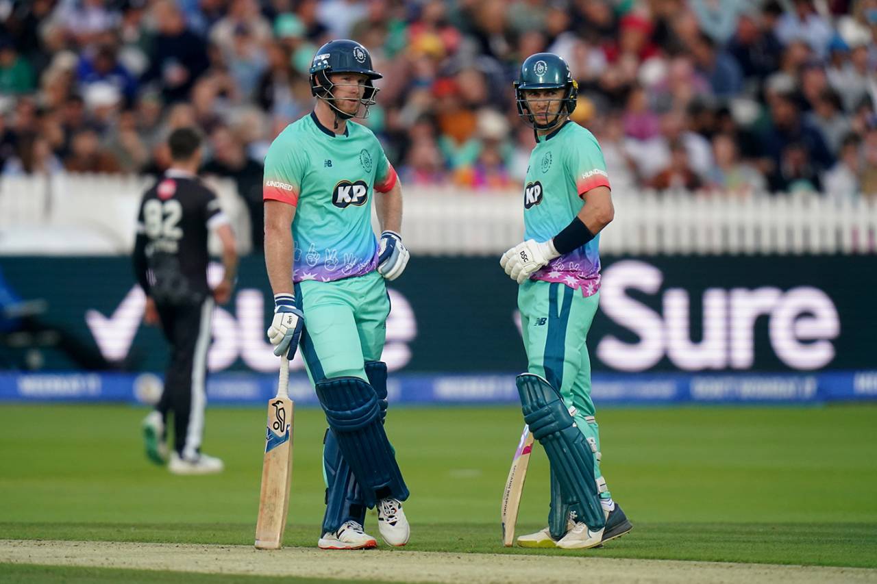 James Neesham and Tom Curran put on a record stand, Oval Invincibles vs Manchester Originals, Men's Hundred final, Lord's, August 27, 2023
