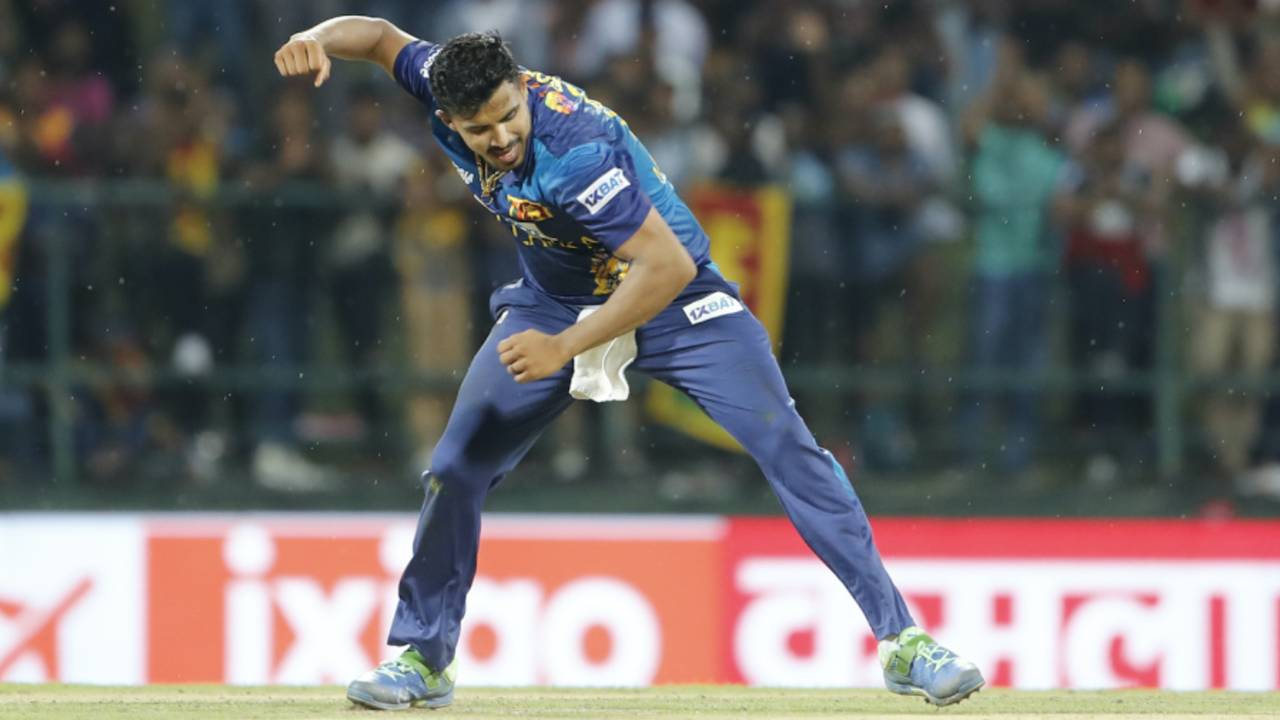 Sri Lanka will have to do without spin whiz Maheesh Theekshana in their World Cup opener