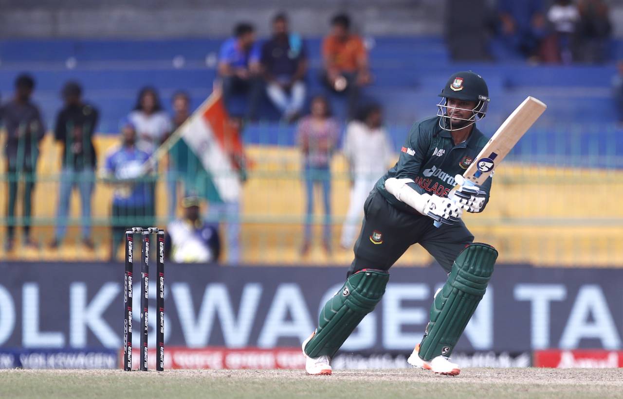 Shakib Al Hasan had to go it alone, not for the first time, Bangladesh vs India, Asia Cup Super Four, Colombo, September 15, 2023