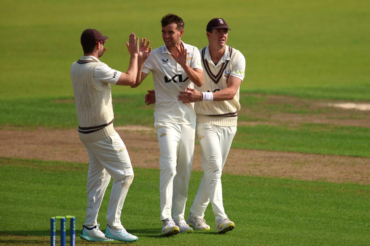Tom Lawes was in the wickets again&nbsp;&nbsp;&bull;&nbsp;&nbsp;Surrey CCC/Getty Images