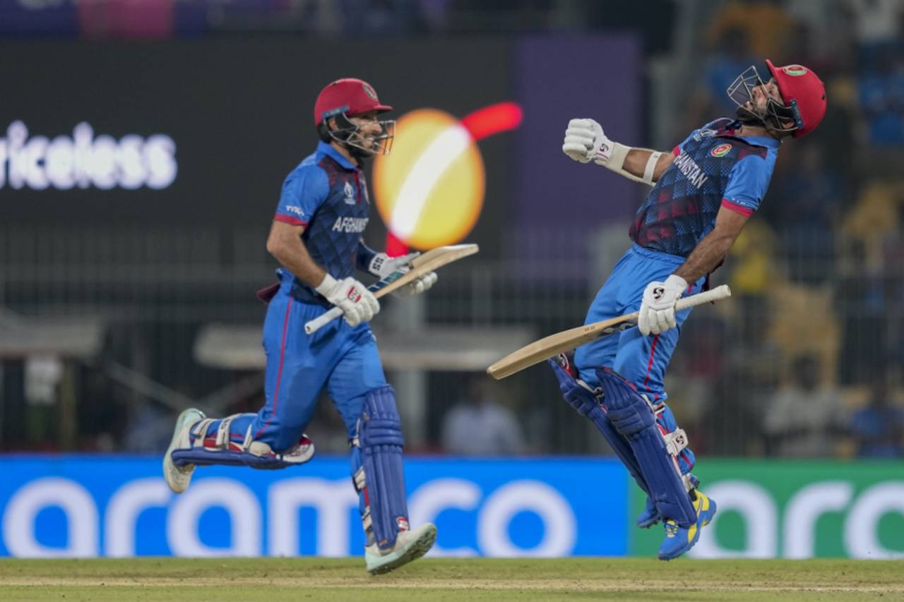 Hashimatullah Shahidi and Rahmat Shah put on 96 in the first instance of Afghanistan recording 50-plus stands for the first three wickets in an ODI&nbsp;&nbsp;&bull;&nbsp;&nbsp;Associated Press