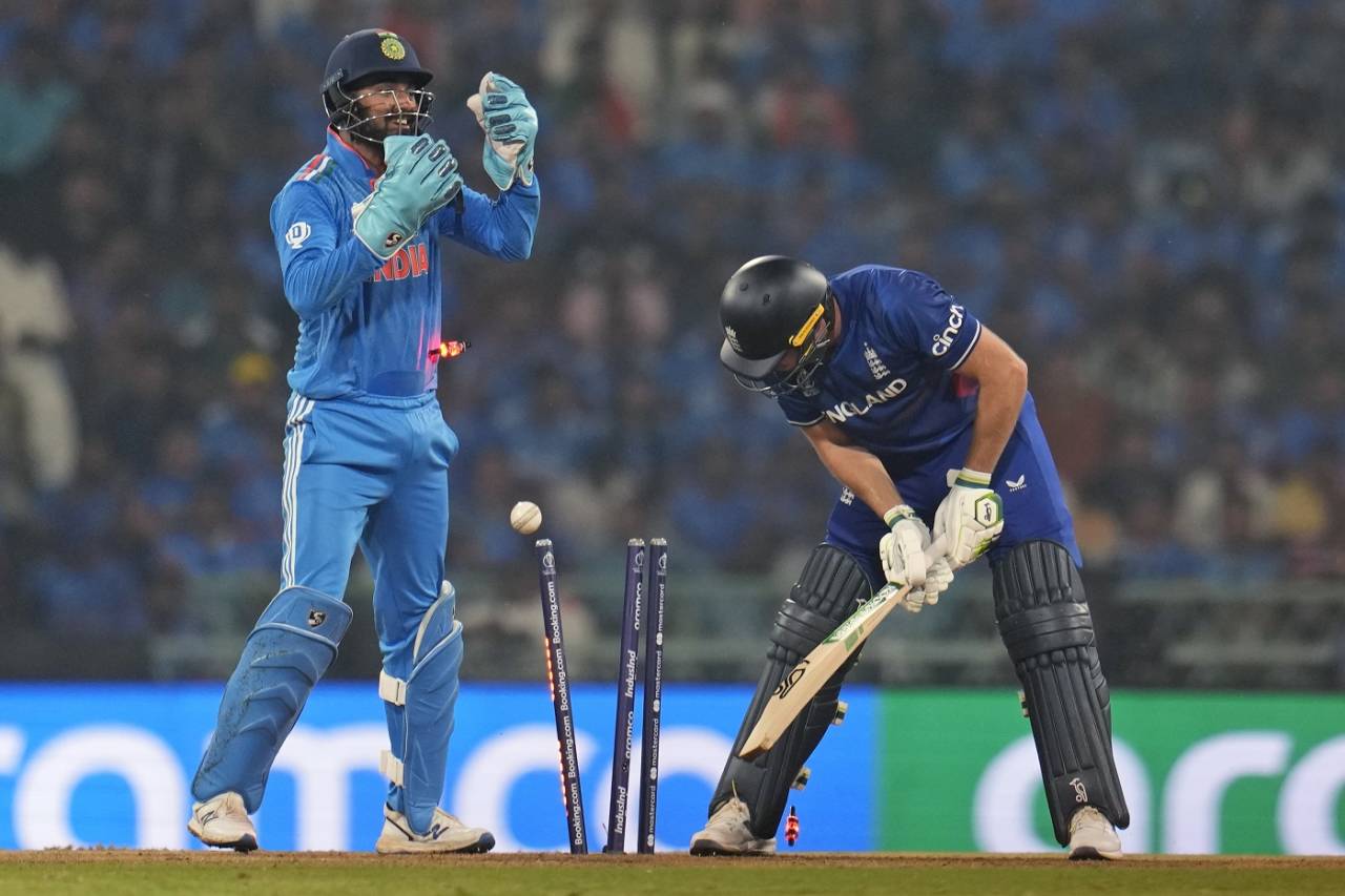 Jos Buttler was done in by Kuldeep Yadav's sharp spin, India vs England, Men's World Cup 2023, Lucknow, October 29, 2023