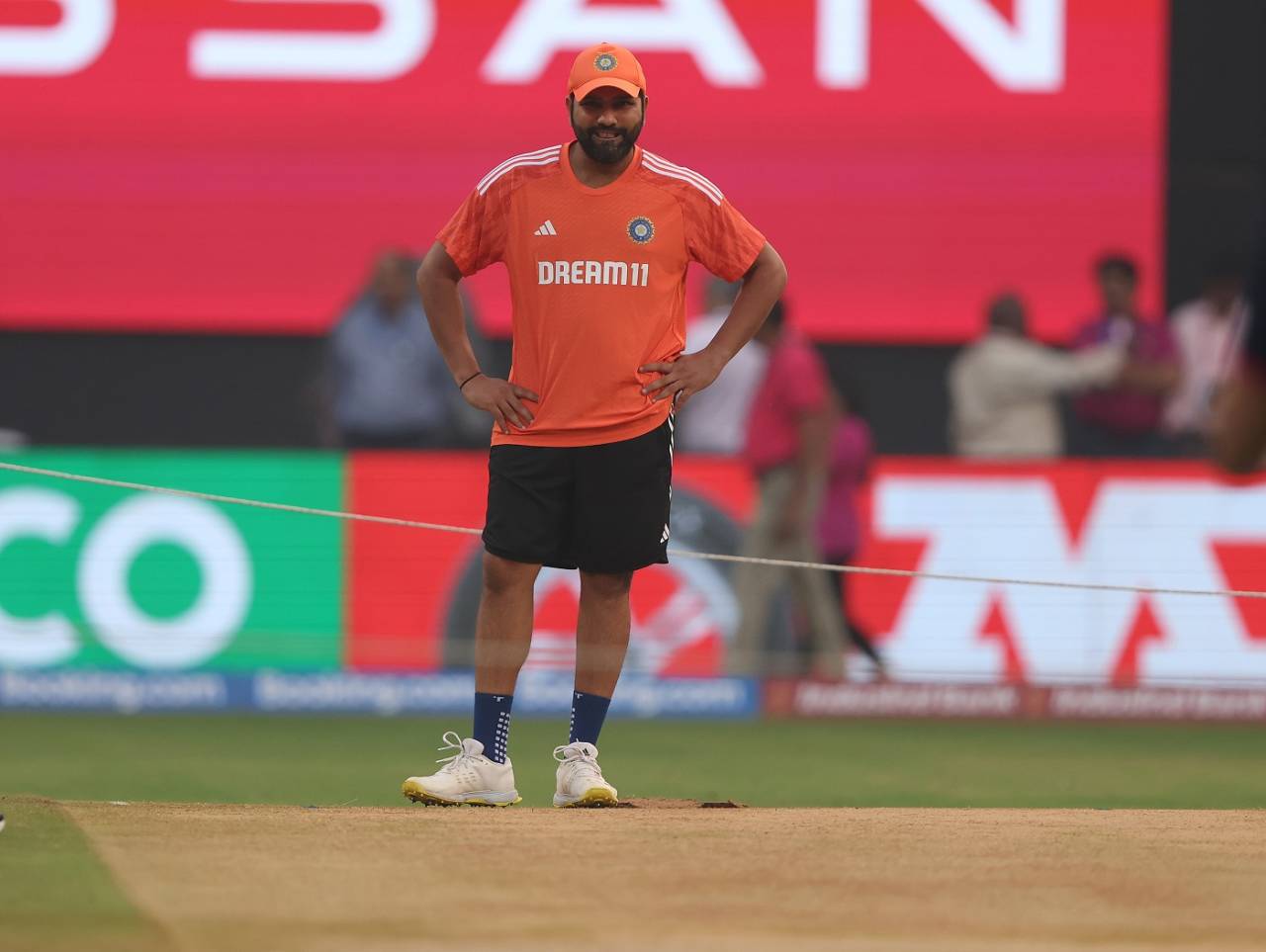 Rohit Sharma gets ready for a training session on the eve of India's semi-final, India vs New Zealand, World Cup 2023, 1st semi-final, November 14, 2023