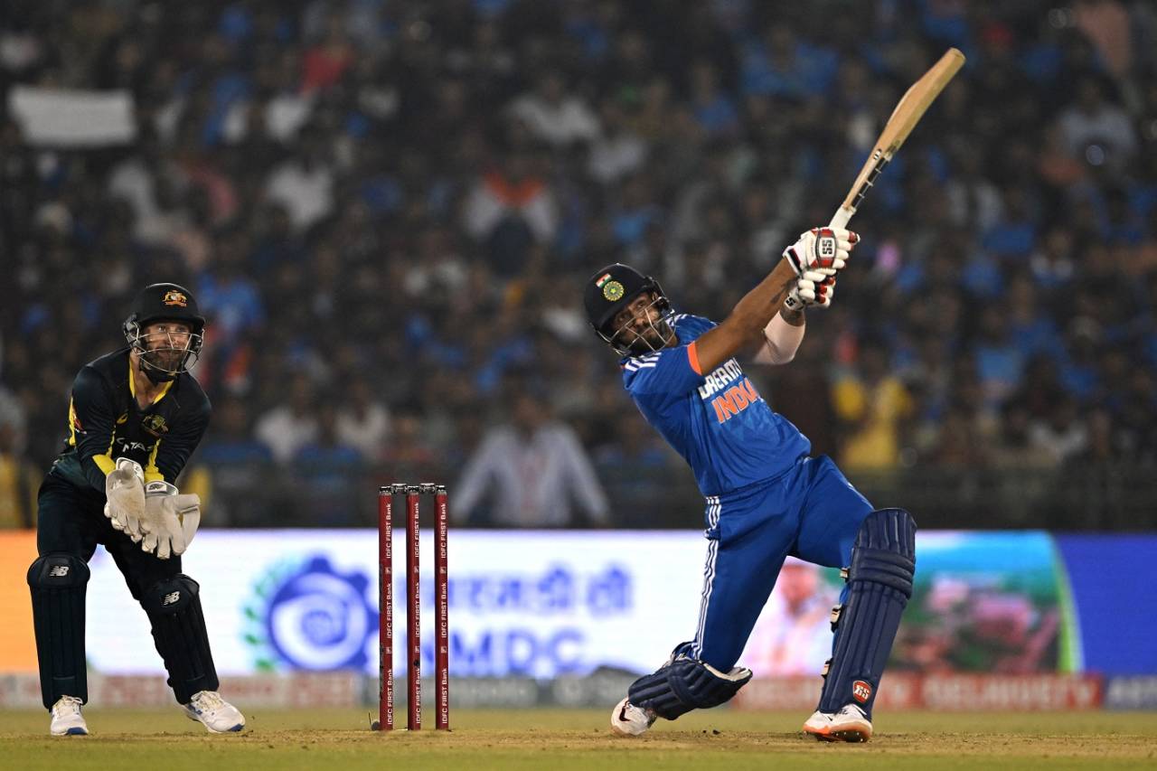 Jitesh Sharma smashed 35 off just 19 balls, India vs Australia, 4th T20I, Raipur, December 1, 2023