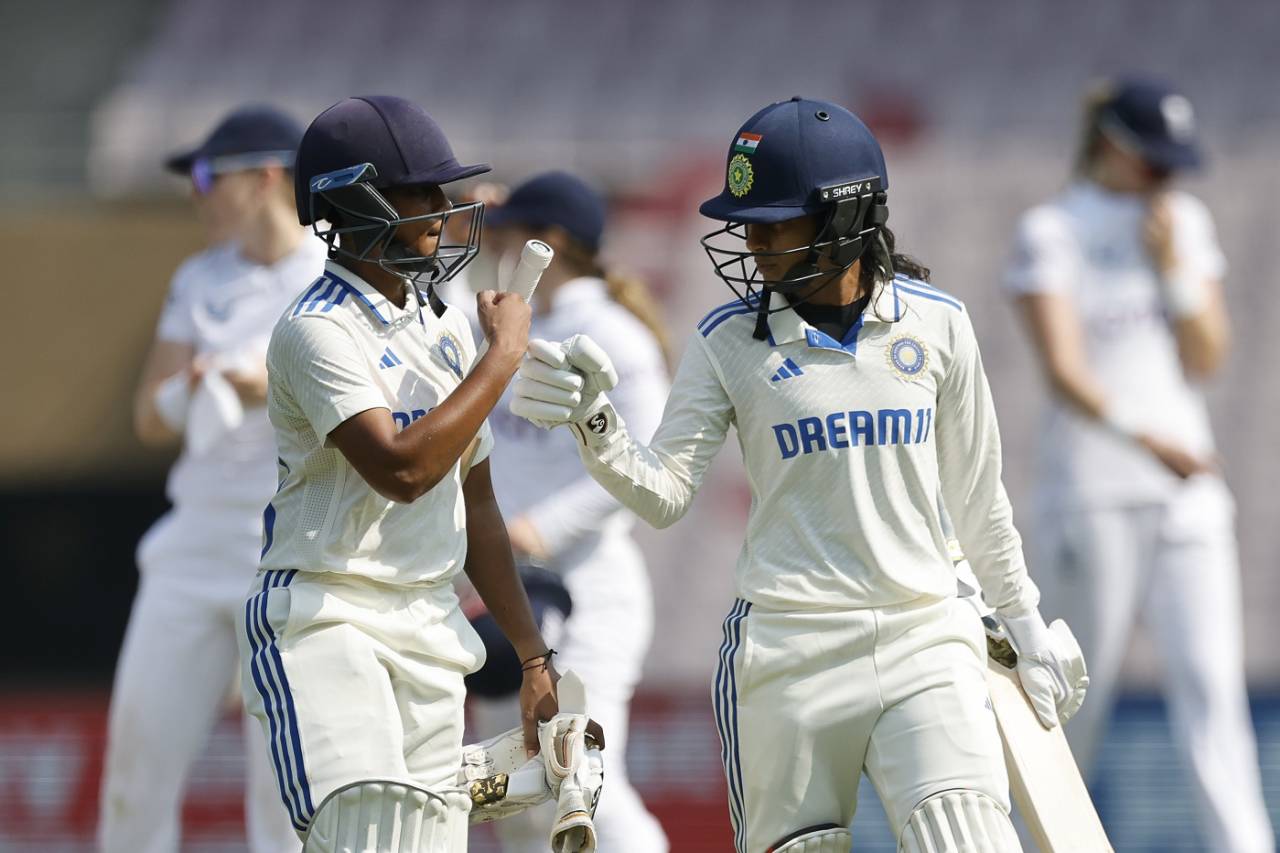 Satheesh Shubha and Jemimah Rodrigues were unbeaten at lunch, India Women vs England Women, Only Test, DY Patil Stadium, Mumbai, 1st day, December 14, 2023