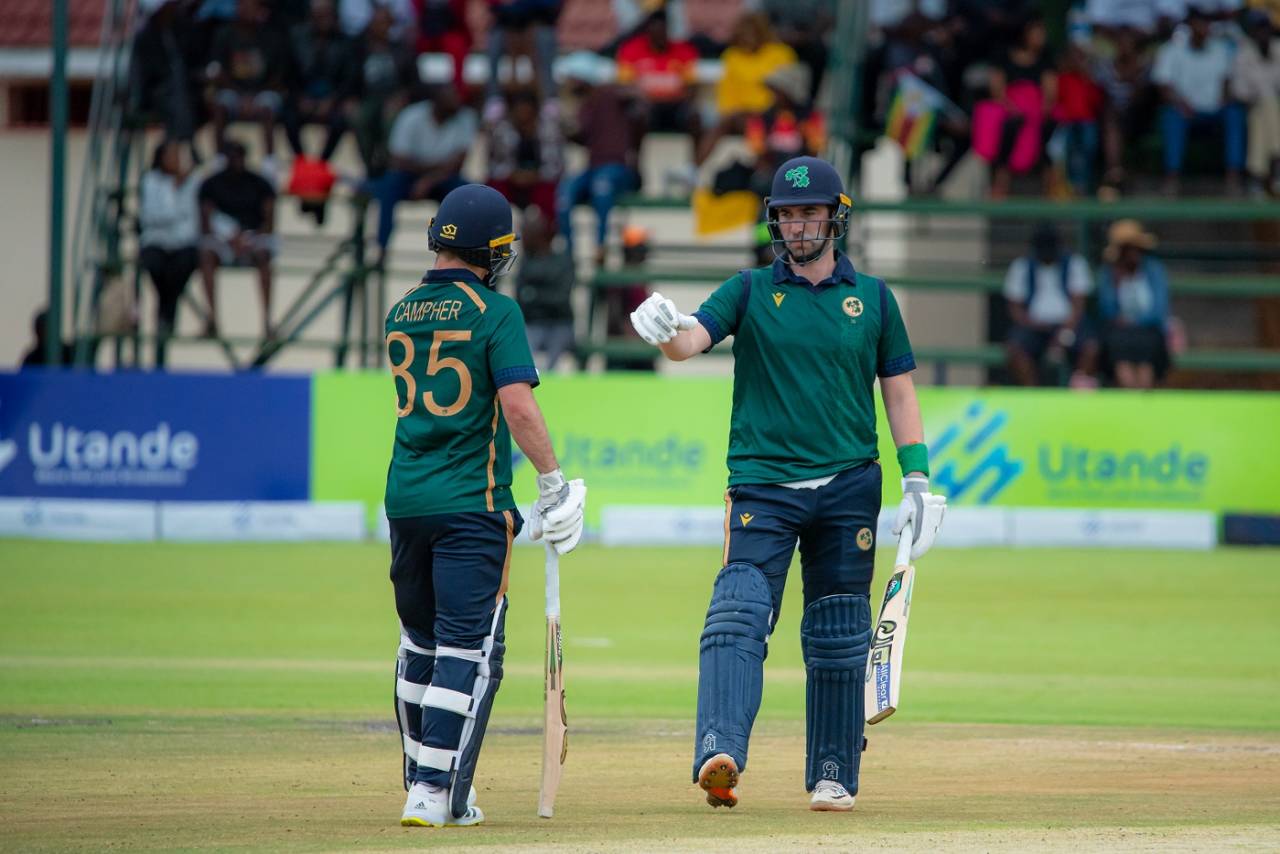 Curtis Campher and Andy Balbirnie added 70 runs for the second wicket&nbsp;&nbsp;&bull;&nbsp;&nbsp;Zimbabwe Cricket