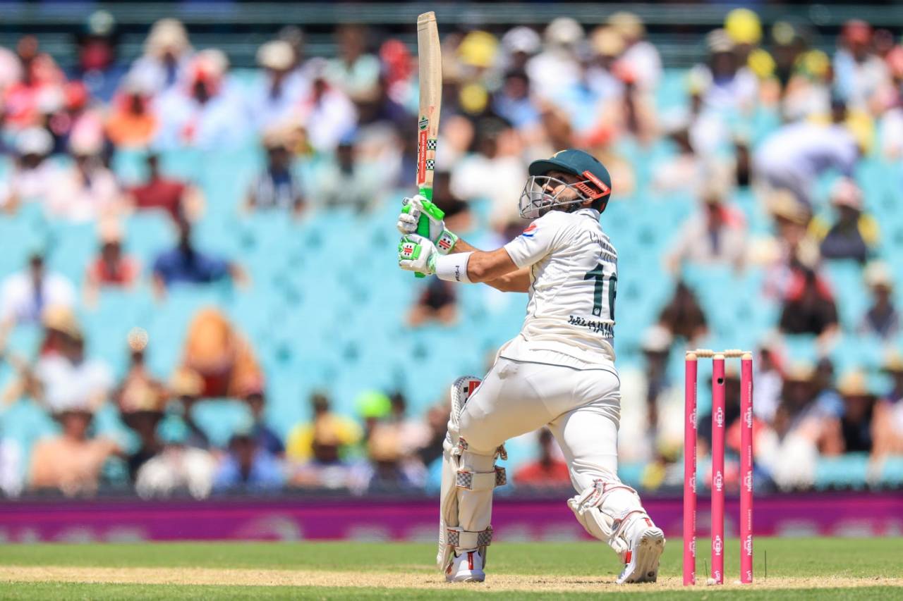 Mohammad Rizwan flicks Josh Hazlewood for six, Australia vs Pakistan, 3rd Test, SCG, January 3, 2024