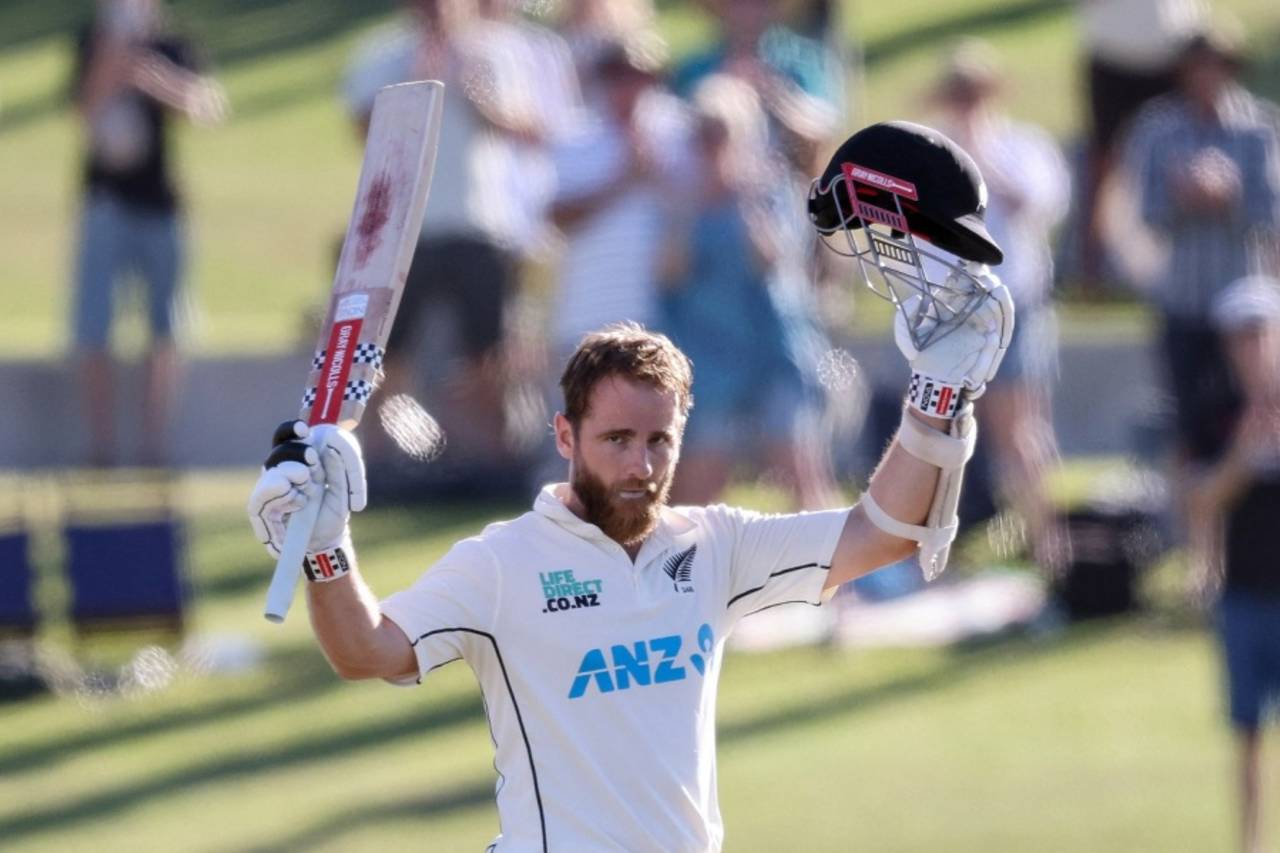Kane Williamson smacked a fluent 109, New Zealand vs South Africa, 1st Test, Mount Maunganui, 3rd day, February 6, 2024