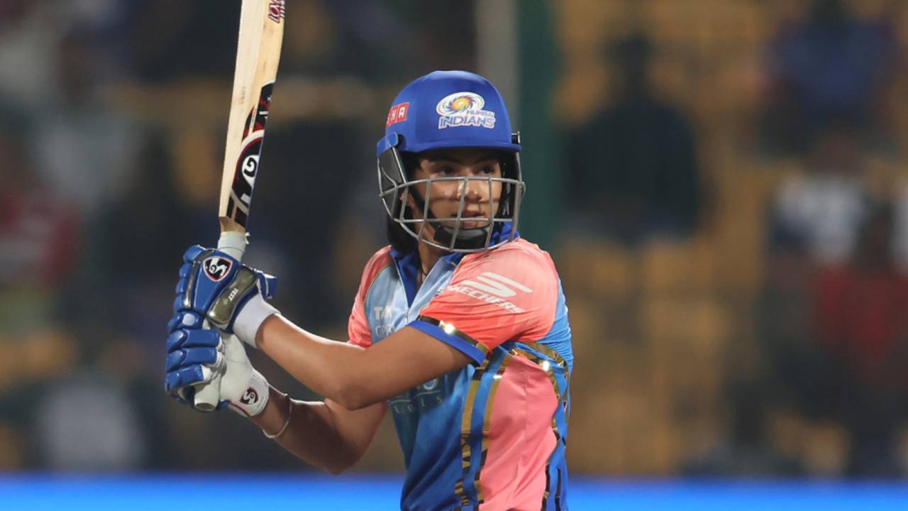 Yastika Bhatia smacked a 35-ball fifty, Mumbai Indians vs Delhi Capitals, WPL 2024, Bengaluru, February 23, 2024