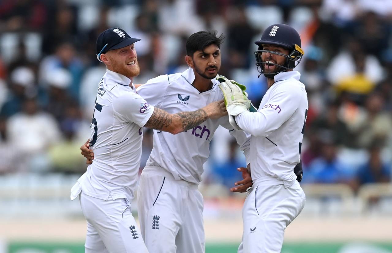 Shoaib Bashir picked up four wickets on the second day&nbsp;&nbsp;&bull;&nbsp;&nbsp;Getty Images