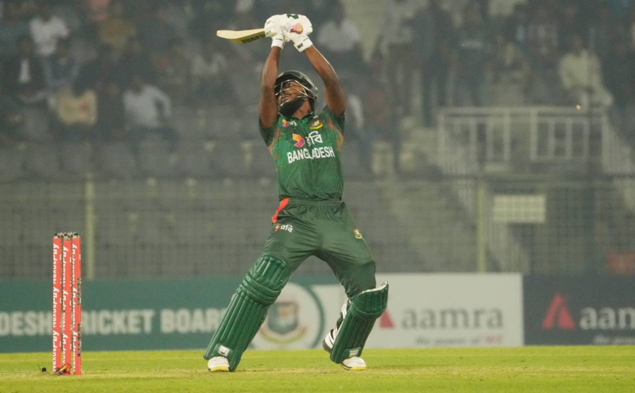 Jaker Ali took the attack to Sri Lanka in Bangladesh's chase&nbsp;&nbsp;&bull;&nbsp;&nbsp;Bangladesh Cricket Board