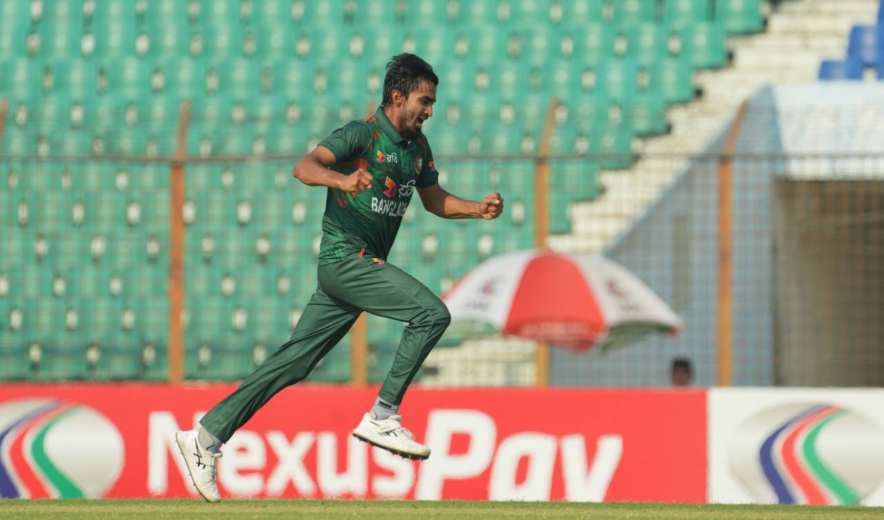 Tanzim Hasan Sakib took the first three wickets, Bangladesh vs Sri Lanka, 1st ODI, Chattogram, March 13, 2024