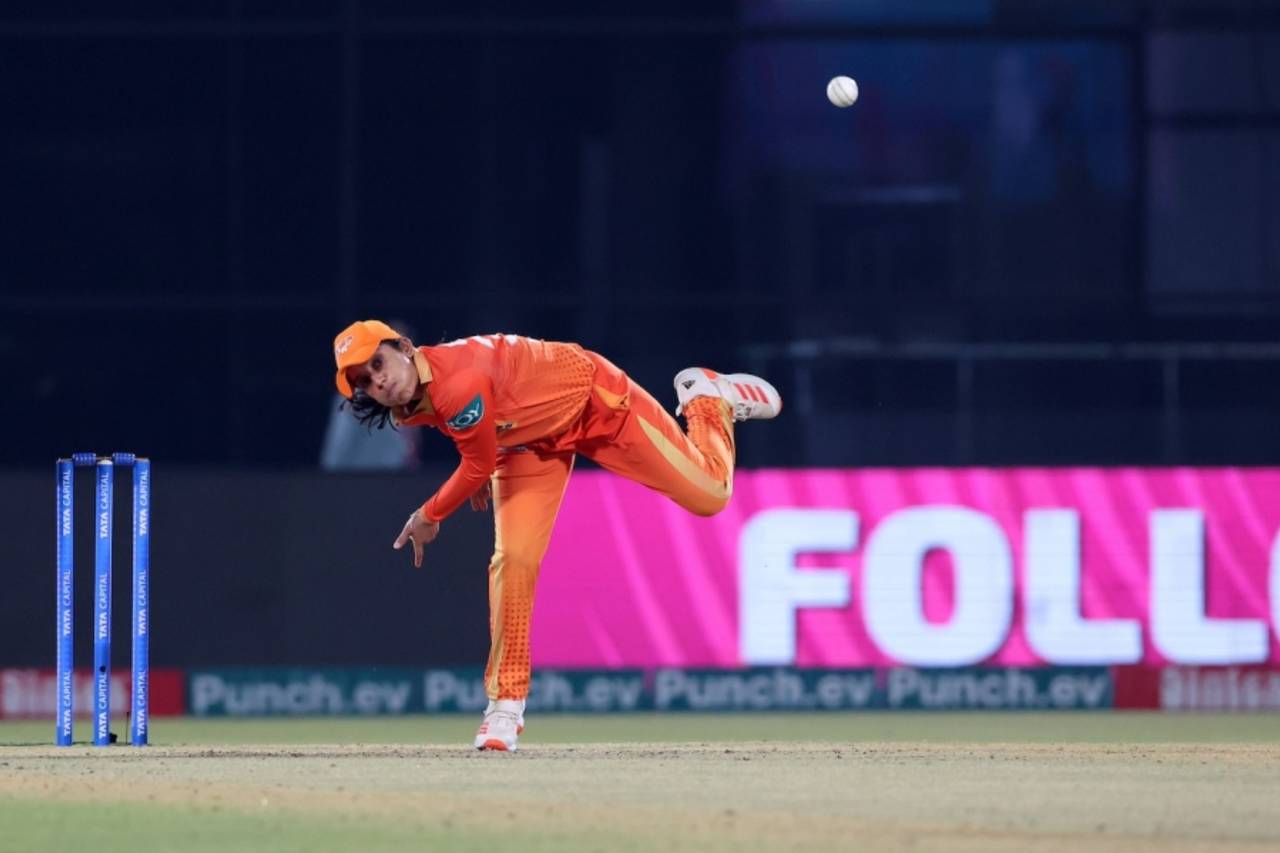 Sent in to bowl in the powerplay and at the death in the 2024 WPL, Kanwar went for just 7.5 an over in both phases&nbsp;&nbsp;&bull;&nbsp;&nbsp;BCCI