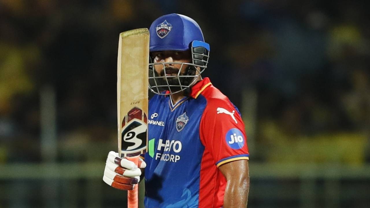 Rishabh Pant scored a 32-ball 51 against CSK