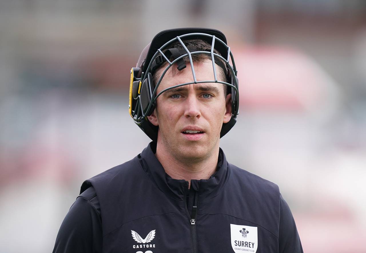 Dan Lawrence was set to make his Championship debut for Surrey, Lancashire vs Surrey, County Championship, Division One, Old Trafford, April 5, 2024