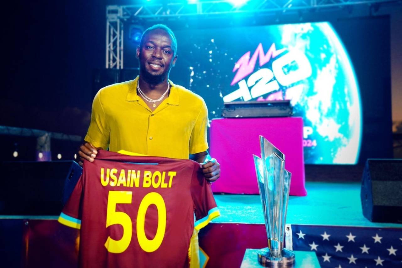 Usain Bolt is an ambassador for the 2024 Men's T20 World Cup in the USA and Caribbean