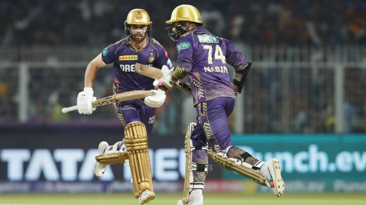 Phil Salt and Sunil Narine have been phenomenal for KKR up top