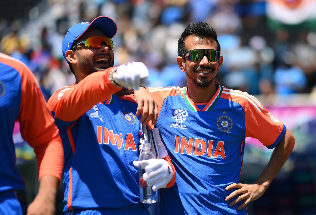 Rishabh Pant and Yuzvendra Chahal are relaxed ahead of Bangladesh's chase, Bangladesh vs India, T20 World Cup warm-up game, New York, June 1, 2024