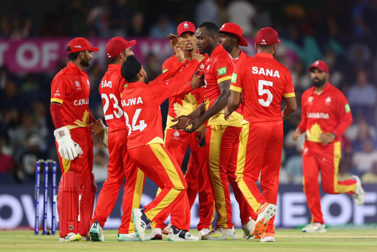 Dilon Heyliger dismissed the opposition skipper, USA vs Canada, T20 World Cup 2024, Group A, Dallas, June 1, 2024