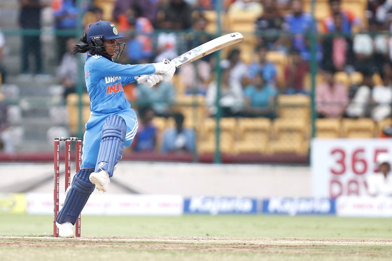 Jemimah Rodrigues was back in the Indian side after a back niggle, India vs South Africa, 1st women's ODI, Bengaluru, June 16, 2024