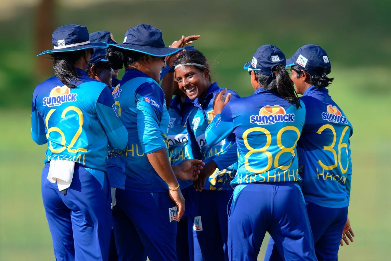 Sachini Nisansala took a five-for, Sri Lanka vs Bangladesh, 3rd women's ODI, Hambantota, June 21, 2024