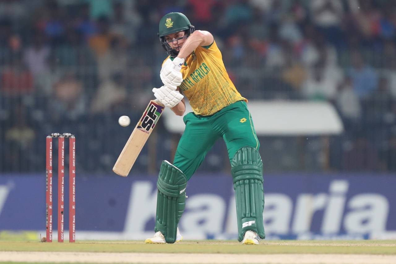 Tazmin Brits turned her innings around after a slow start, India vs South Africa, 1st T20I, Chennai, July 5, 2024