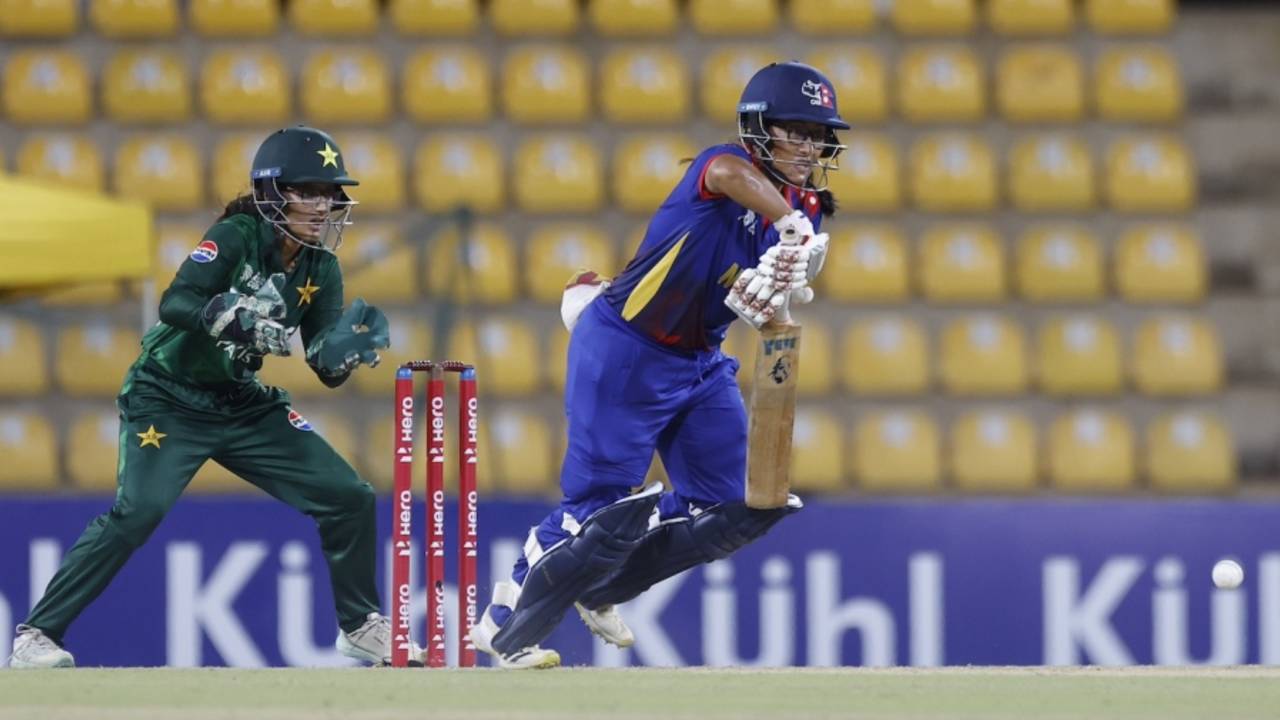 Sita Rana Magar played a good hand at the top, Nepal vs Pakistan, Women's Asia Cup, Dambulla, July 21, 2024