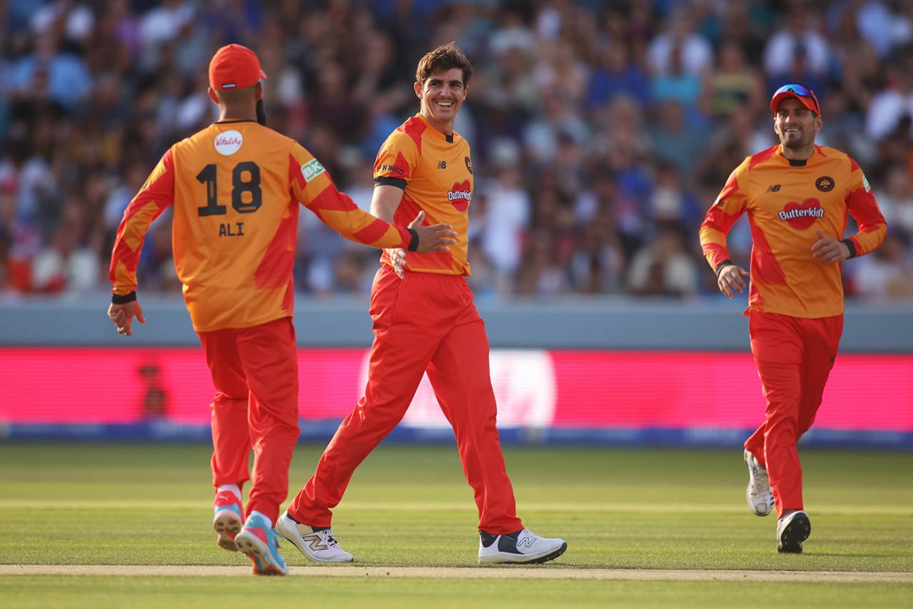 Sean Abbott ran through London Spirit's top order, London Spirit vs Birmingham Phoenix, The Hundred (Men's), Lord's, July 27, 2024