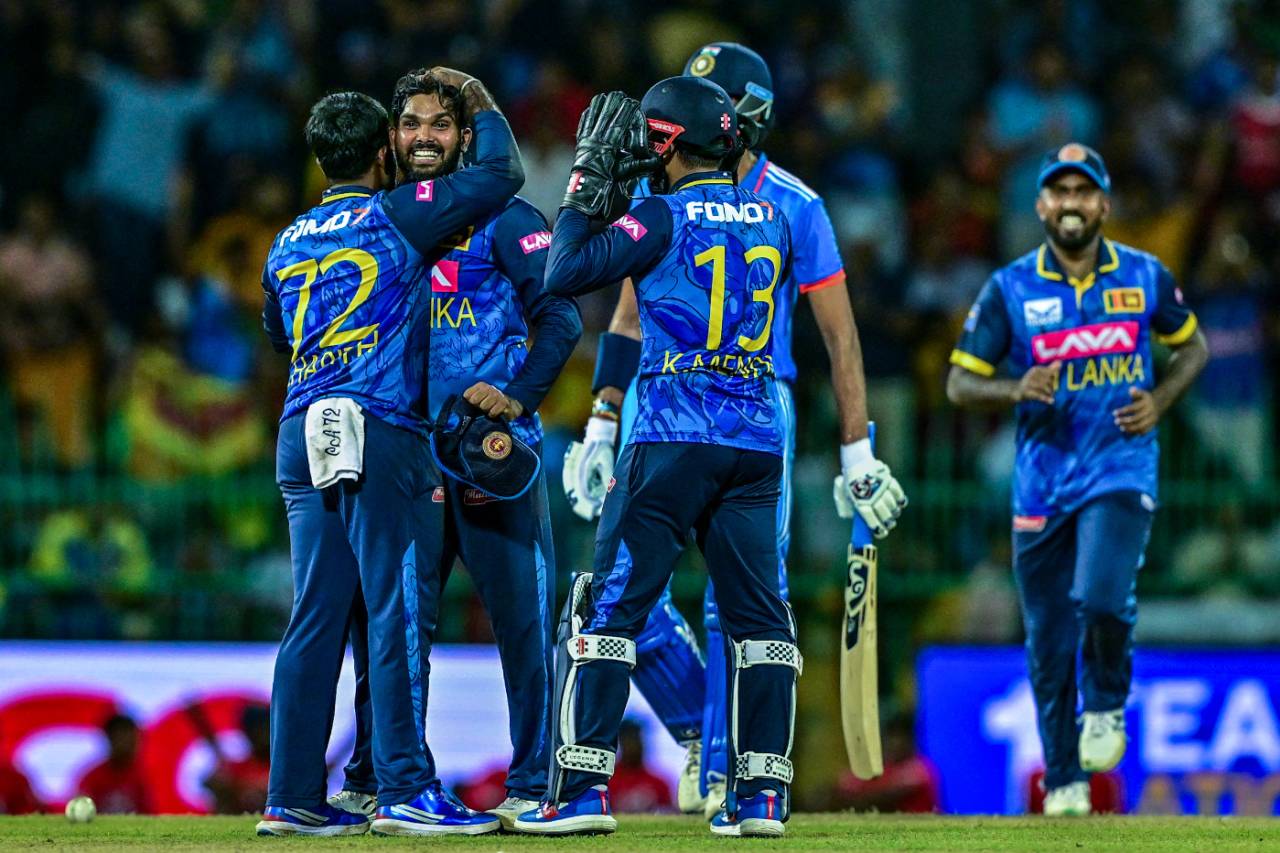 Wanindu Hasaranga finished with figures of 10-0-58-3, Sri Lanka vs India, 1st ODI, Colombo, August 2, 2024