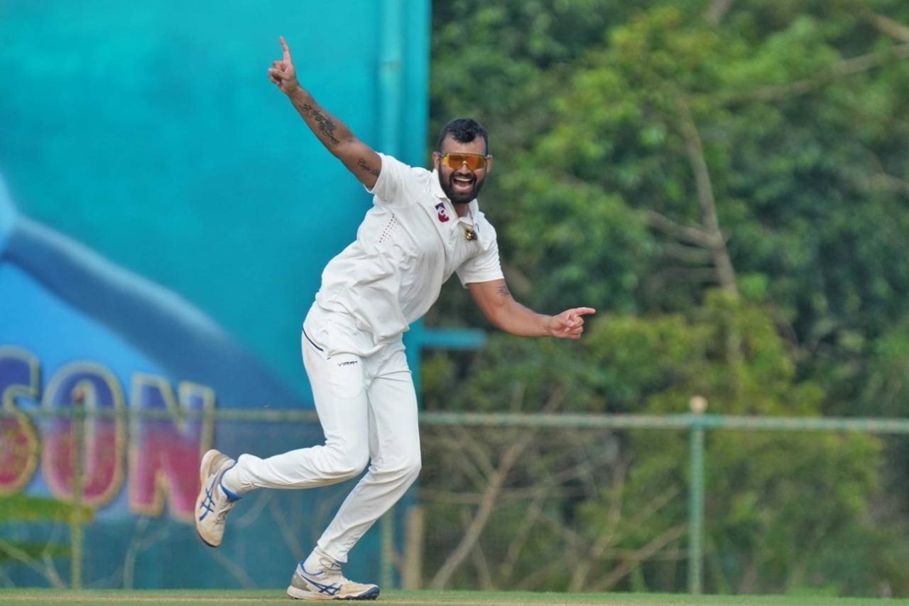 Aditya Sarwate picked up five wickets, Kerala vs Punjab, Ranji Trophy, Elite Group C, Thumba, October 13, 2024