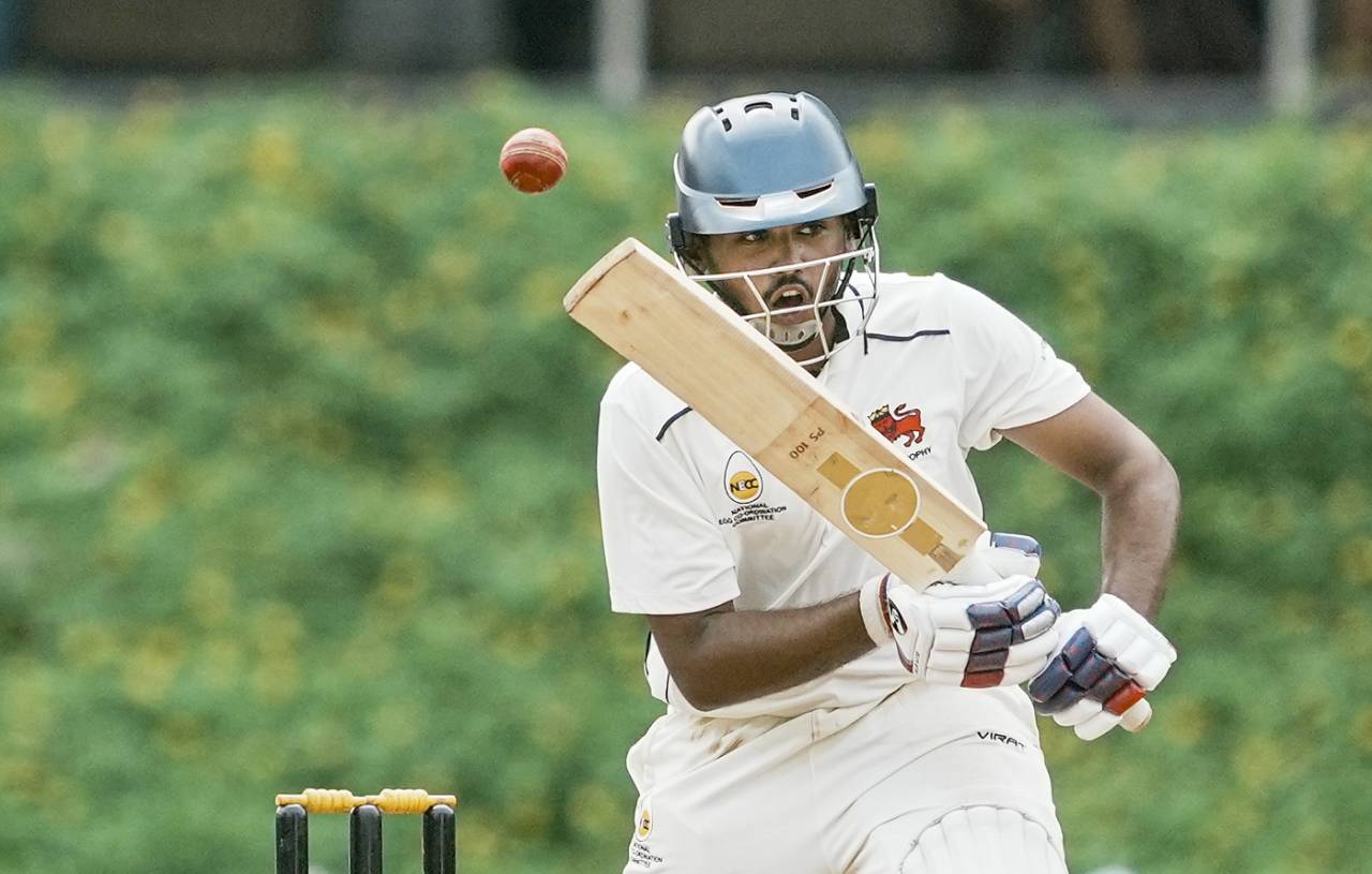 Ayush Mhatre during his maiden first-class hundred, Mumbai vs Maharashtra, Sharad Pawar Cricket Academy, day 1, Ranji Trophy 2024-25, October 18, 2024